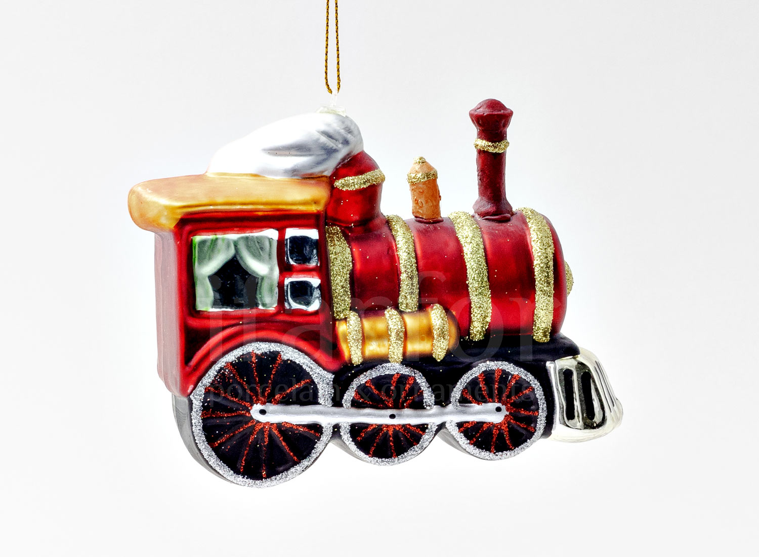 Елочная игрушка «Паровоз»