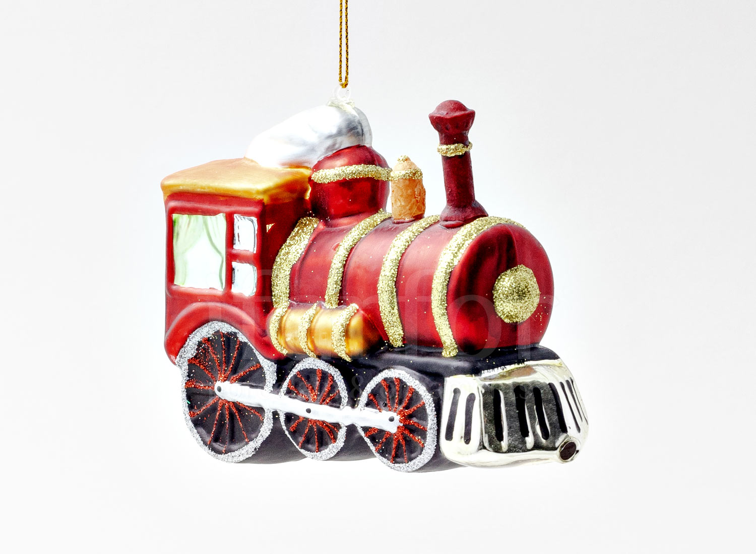 Елочная игрушка «Паровоз»