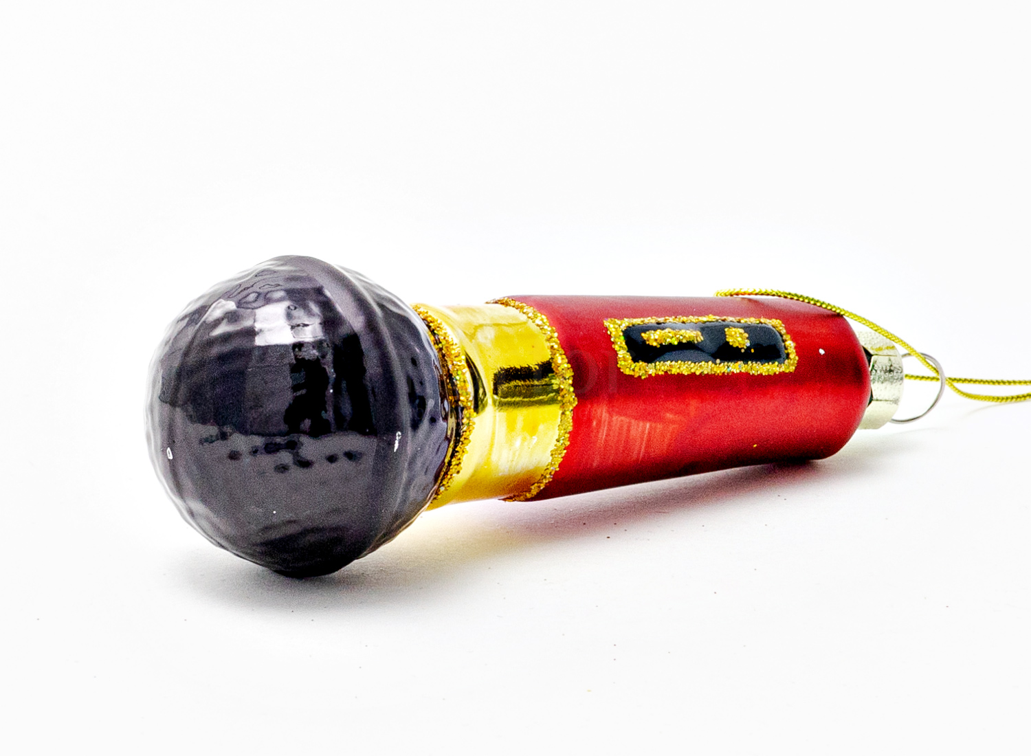 Елочная игрушка «Микрофон»