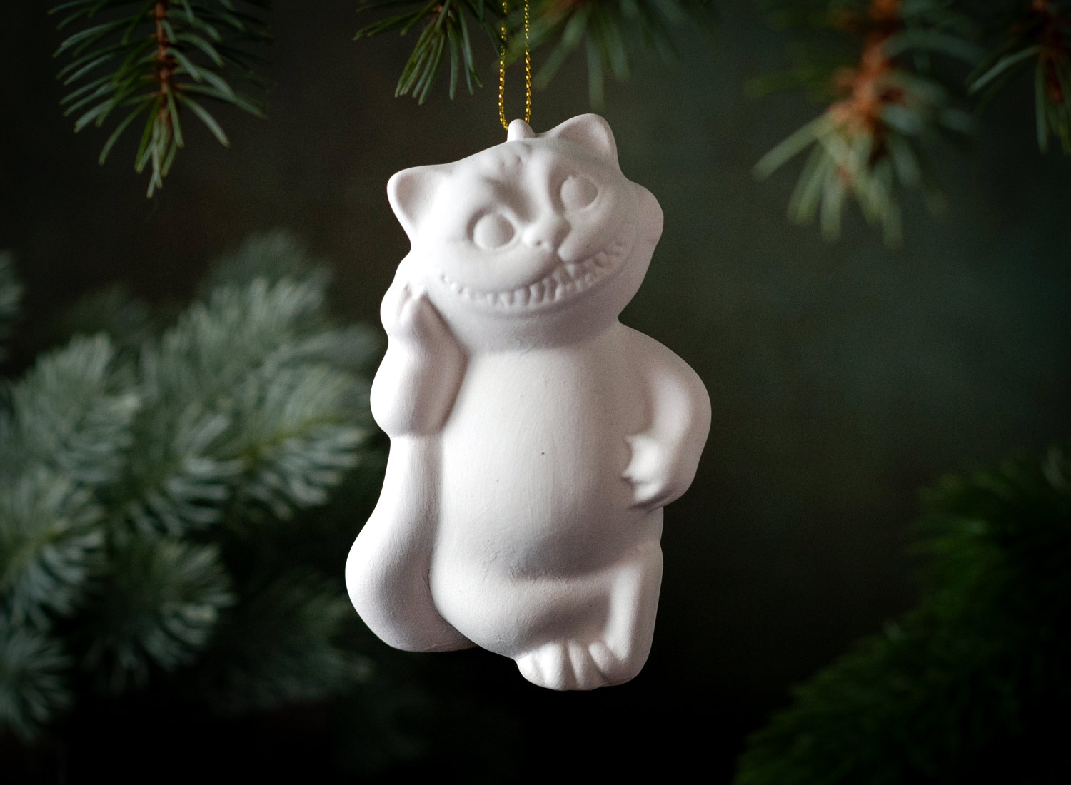 Елочная игрушка «Чеширский кот»
