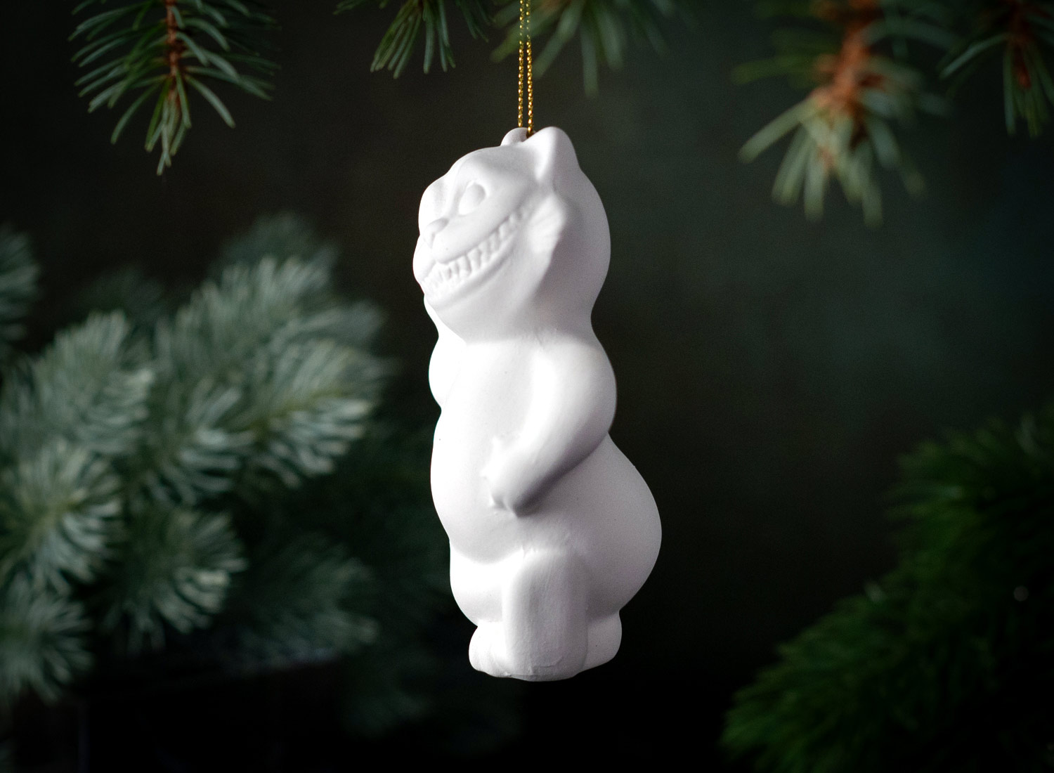 Елочная игрушка «Чеширский кот»