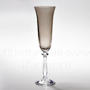 Фужер для шампанского Арлекино Серый Анжела