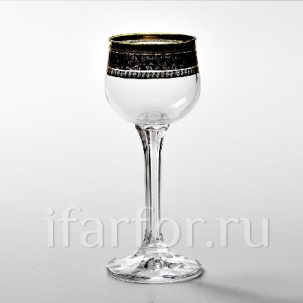 Рюмка для водки Цветочный орнамент Диана