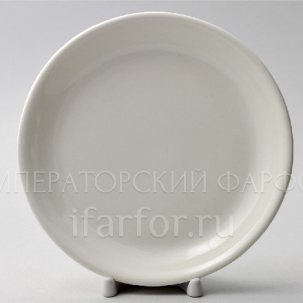 Тарелка для блинов Белая