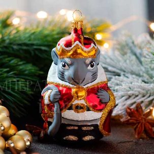 Елочная игрушка Мышиный король