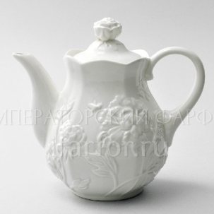 Чайник заварочный Цветочный рельеф Ivory