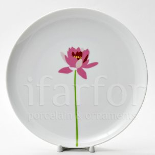 Тарелка мелкая Лотос