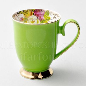 Кружка Радуга Зеленый Royal Classics