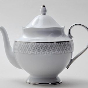 Чайник заварочный Серая сетка Платина Repast