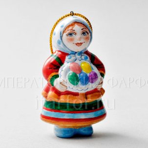 Елочная игрушка Апрель