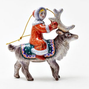 Елочная игрушка Герда Снежная королева. Герда 1