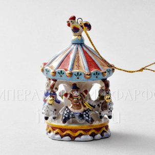Елочная игрушка Карусель