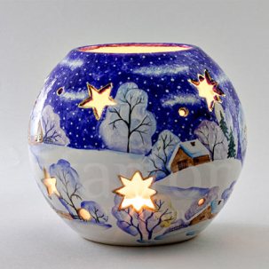 Подсвечник Зима Шар