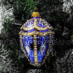 Елочная игрушка Яйцо Фаберже