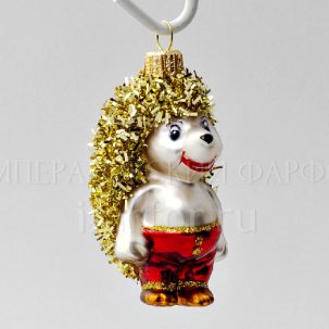 Елочная игрушка Ежик