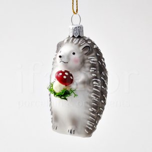 Елочная игрушка Ежик