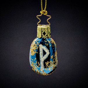 Елочная игрушка Мистическая славянская руна 5