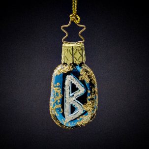 Елочная игрушка Мистическая славянская руна 6