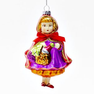 Елочная игрушка Красная шапочка