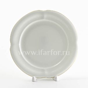Тарелка десертная Золотая лента