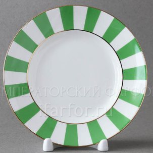 Тарелка десертная Да и нет (салатовый)