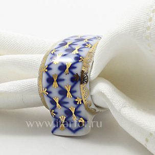 Кольцо для салфеток Кобальтовая сетка Молодежная