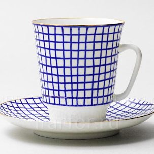 Чашка с блюдцем Настроение. Tweed 1/2 Майская