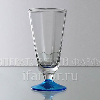 Рюмка лафитник 50 г. «Весенний дождь (голубая ножка)»