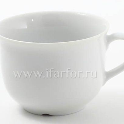 Чашка низкая «Белый»