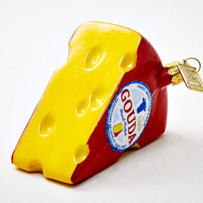 Елочная игрушка «Сыр Gouda»