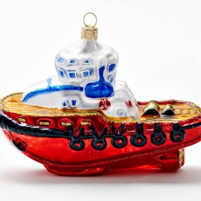 Елочная игрушка «Буксир»