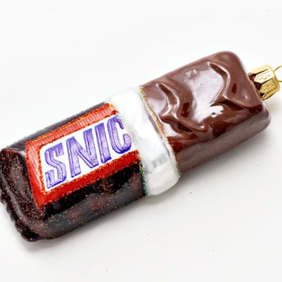 Елочная игрушка «Шоколадный батончик Snickers»