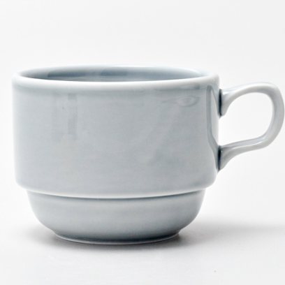 Чашка чайная «Акварель (светло-серый)»