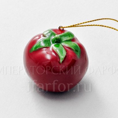 Елочная игрушка «Помидор мини»