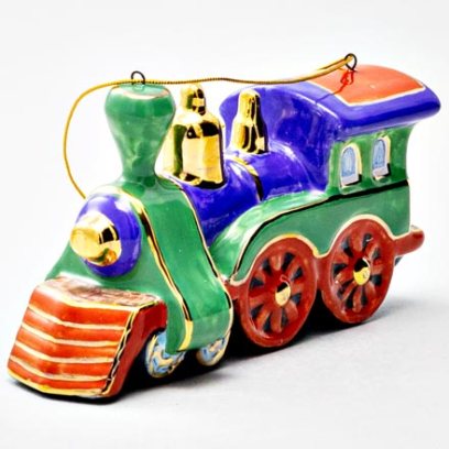 Елочная игрушка «Паровозик»