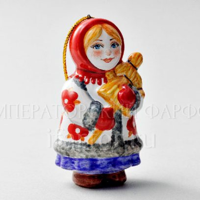 Елочная игрушка «Февраль»