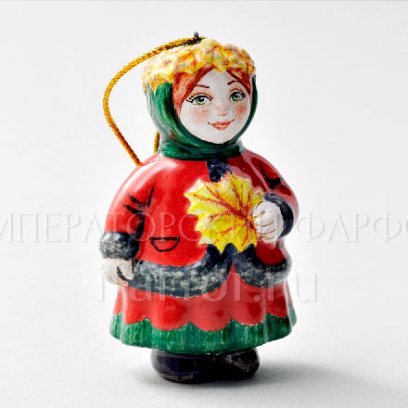 Елочная игрушка «Октябрь»