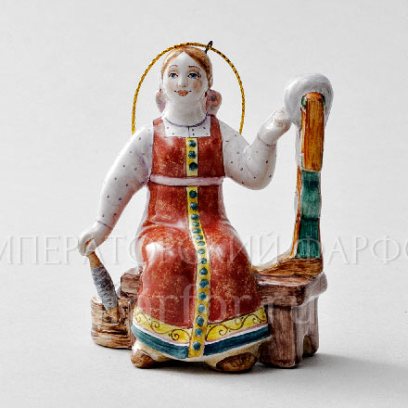 Елочная игрушка «Пряха»