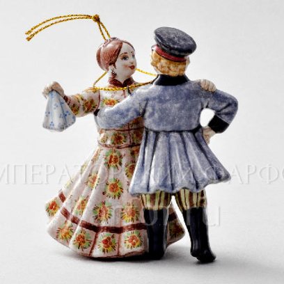 Елочная игрушка «Кадриль»