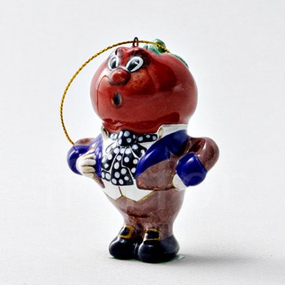 Елочная игрушка «Синьор Помидор»