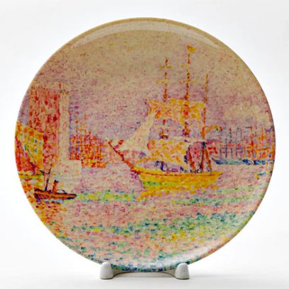 Декоративная тарелка «The Harbour at Marseilles»
