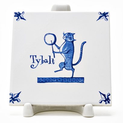 Изразец «Голландский. Кот Tybalt»