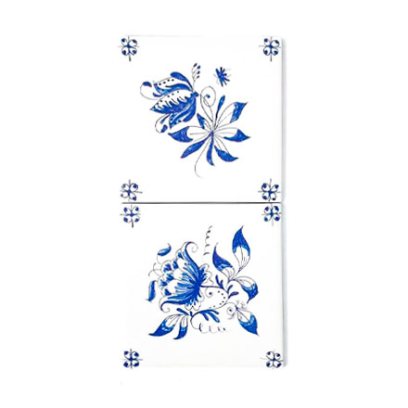 Набор изразцов «Голландский. Цветы 1»