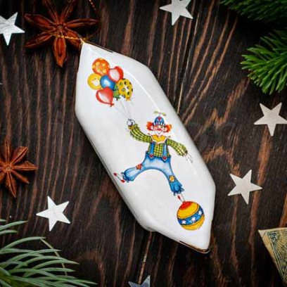 Елочная игрушка «Конфета 8»