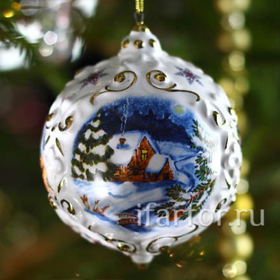 Елочная игрушка «Шар»