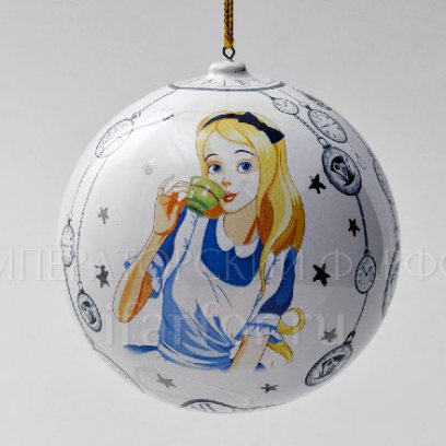Елочная игрушка «Шар средний гладкий»