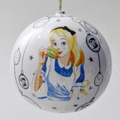 Елочная игрушка «Шар большой гладкий»