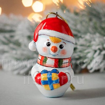 Елочная игрушка «Снеговик»
