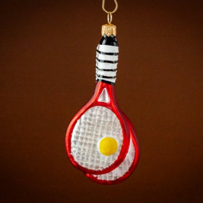 Елочная игрушка «Теннисная ракетка»