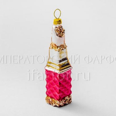Елочная игрушка «Губная помада»